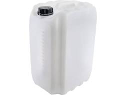 Канистра пластиковая со шкалой уровня, 20 л, белый [3835]