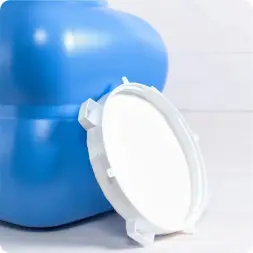 Фляга (бидон) пластиковая для пищевых продуктов Martika Гранде, 30 л, фиолетовый [С909ФИЛ]