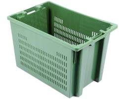 Пластиковый ящик 600х400х400 перфорированный