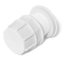 Отвод пластиковый с заглушкой 1&quot;