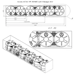 Кассета 13м3 TRF (ПОЛНЫЙ слив) СБ для СЗР/воды
