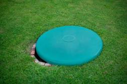 Крышка колодца &quot;Rostok&quot; пластиковая коричневый