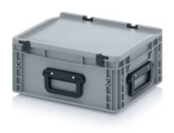 Евроконтейнер пластиковый с тремя ручками ED 43/17 3G