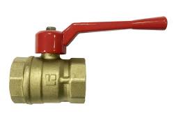 Кран шаровый латунь г-г рычаг 1 1/2&quot;